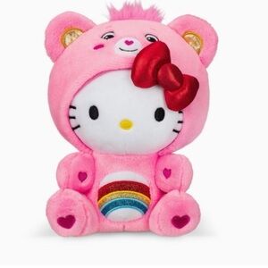 Hello Kitty and Care Bear 8 inch plush